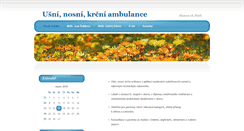 Desktop Screenshot of orl-ambulance.cz